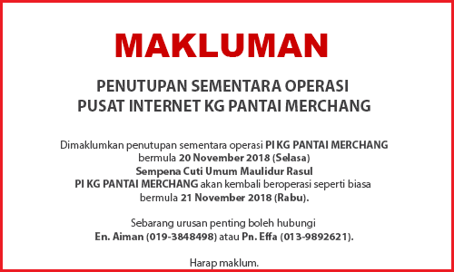 NOTIS PENUTUPAN PI